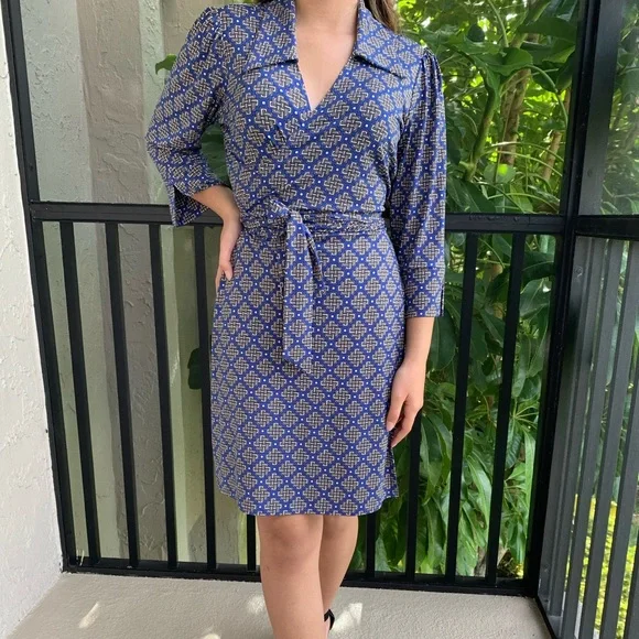 Laundry by shelli segal wrap dress deals